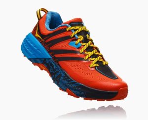 Hoka One One Men's Speedgoat 3 Running Shoes Orange - AU HKPG
